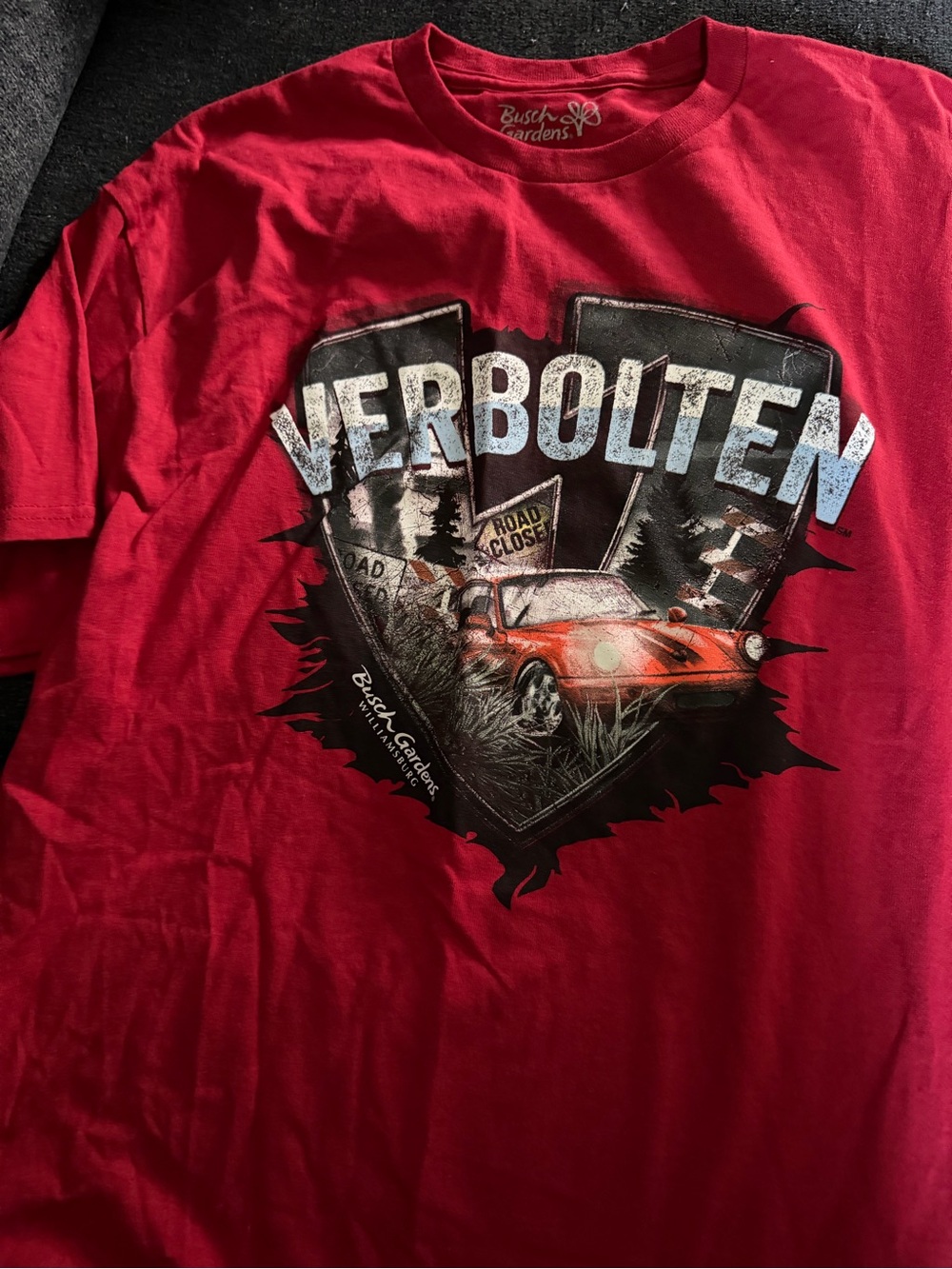 Busch Gardens Williamsburg Verbolten Graphic Tee
